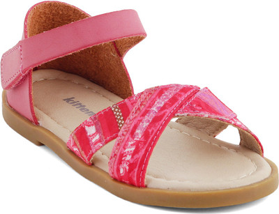 

KITTENS Girls Velcro Flats(Pink