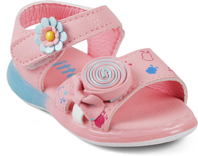 

KITTENS Girls Velcro Flats(Pink