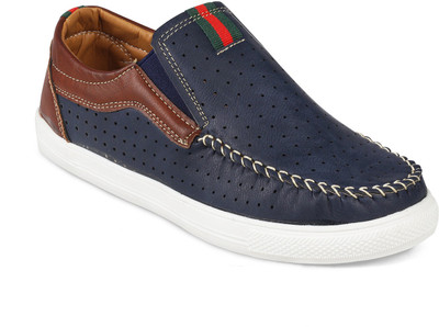 

KITTENS Boys Slip on Loafers(Blue, Navy