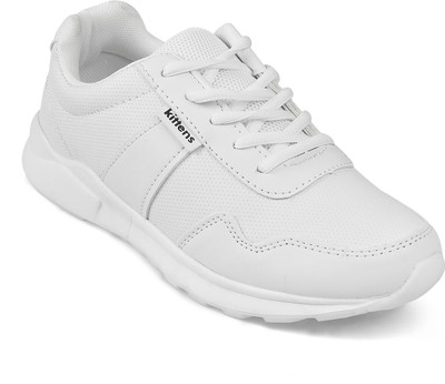 

KITTENS Boys Lace Running Shoes(White