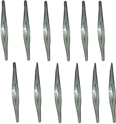 

Shaks Traders 4 Inch Silver Finish Stainless Steel Cabinet/Draw Pull(Silver Pack of 12)