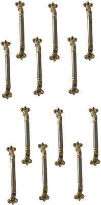 

Shaks Traders 6 Inch Silver/ Gold Finish Stainless Steel Cabinet/Draw Pull(Silver Pack of 12)
