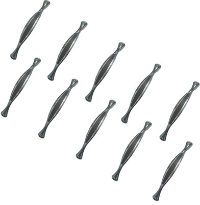 

Shaks Traders 4 Inch Silver Finish Stainless Steel Cabinet/Draw Pull(Silver Pack of 10)