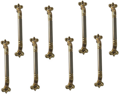 

Shaks Traders 6 Inch Silver/ Gold Finish Stainless Steel Cabinet/Draw Pull(Silver Pack of 8)