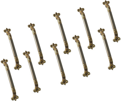 

Shaks Traders 8 Inch Silver/ Gold Finish Stainless Steel Cabinet/Draw Pull(Silver Pack of 10)