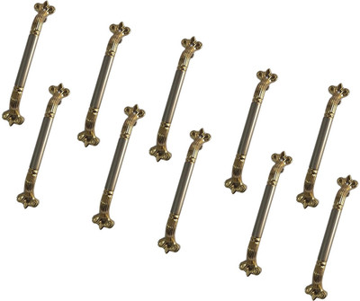 

Shaks Traders 4 Inch Silver/ Gold Finish Stainless Steel Cabinet/Draw Pull(Silver Pack of 10)