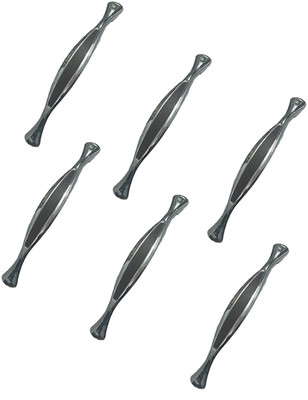 

Shaks Traders 4 Inch Silver Finish Stainless Steel Cabinet/Draw Pull(Silver Pack of 6)