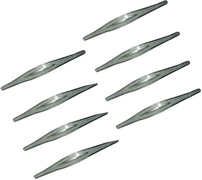 Shaks Traders 6 Inch Silver Finish Stainless Steel Cabinet/Draw Pull(Silver Pack of 8)