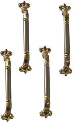 

Shaks Traders 6 Inch Silver/ Gold Finish Stainless Steel Cabinet/Draw Pull(Silver Pack of 4)