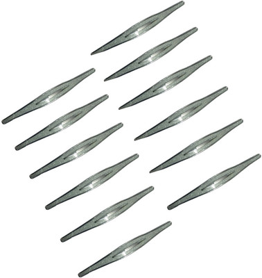 Shaks Traders 6 Inch Silver Finish Stainless Steel Cabinet/Draw Pull(Silver Pack of 12)
