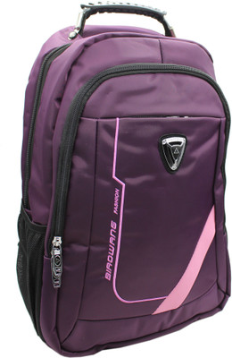 Biaowang 16 inch Expandable Laptop Backpack(Purple)