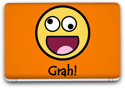 

Flipkart SmartBuy Emoticons Funny Vinyl Laptop Skin Vinyl Laptop Decal 14.1