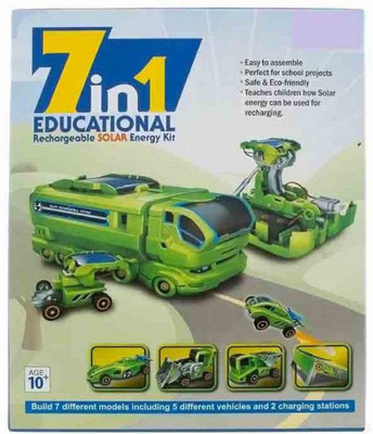 

Goyal Traders Educational Rechargeable Solar Energy Kit Series - 1(Multicolor)