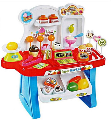

Hariom Enterprise Mini Super Market Play Set Learning Toys For Kids(Multicolor)
