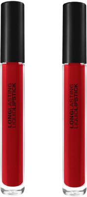 Vedy Stylish Liquid Matte Smily For Women(red)