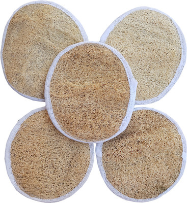 

Spongy Hub Loofah(Pack of 5), Brown