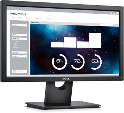 

Dell 20 inch HD LED Backlit Monitor(E2016H), Black