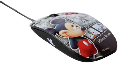 

Disney Mickey Mouse Wired PC Laptop Computer Wired Optical Gaming Mouse(USB 2.0, Multicolor)