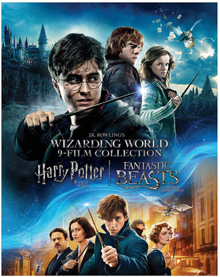 

Wizarding World 9-Film Collection - Harry Potter: The Complete 8 Movies Collection (All Parts 1 to 8) + Fantastic Beast and Where to Find Them (9-Disc Box Set)(DVD English)
