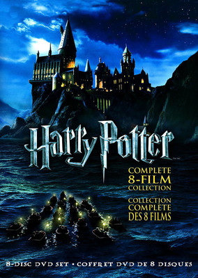 Harry Potter Complete 8 Films DVD High Definition(DVD English)