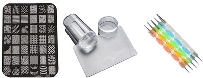 

Royalkart XY Series With Silicon Stamper And 5 pcs Double-Sided Dotting Tool(XY 14)(Multi)