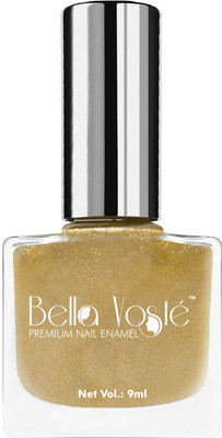

Bella Voste NAIL POLISH 9 ML SHADE NO. 51 GLITTER GOLD gold