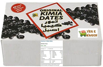 

Veg E Wagon Kemia Dates Black 500 gm Dates(500 g, Box)