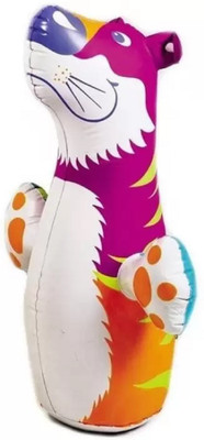 

Kanchan Toys Hit Me Inflatable Tiger Hit Me Inflatable Bouncer For Kids(Multicolor)