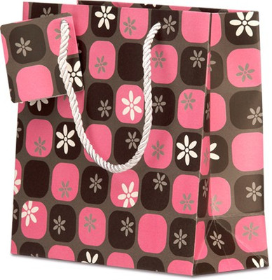 

Tatva Printed Party Bag(Pink, Pack of 10)