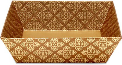 

Tatva Printed Party Box(Brown, Pack of 10)