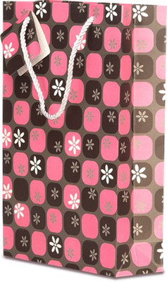 

Tatva Printed Party Bag(Pink, Pack of 10)