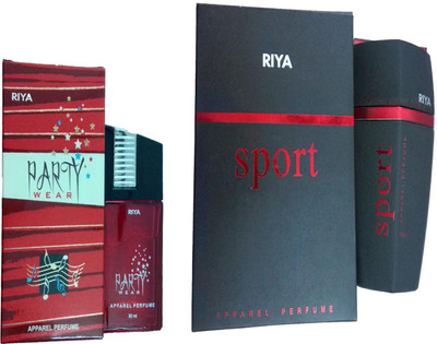 Riya SPORT PERFUME 100 ML +PARTY WEAR PERFUME 30 ML Eau de Parfum - 30 ml(For Men & Women)