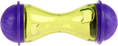 

SRI High Quality Small Plastic Pet Feeding Leaking Outlet Toy For Puppy, Cat & Kitten Plastic Treat Dispensing Toy For Dog & Cat