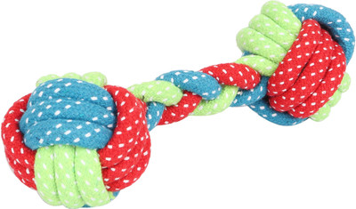 

Sri High Quality Durable Rope Teeth Cleaning Chewing Biting Knotted Rope Dog Toys-For Small To Medium Dogs Biting Chewers-20 cms Cotton Chew Toy, Fetch Toy For Dog