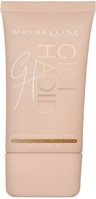 

Maybelline New York Gigi Hadid Tinted Primer (MEDIUM DEEP/MEDIUM FONCE) Primer - 30 ml(MEDIUM DEEP/MEDIUM FONCE)