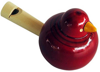 

Khadi Eco Basket Channapatna Wooden Handmade Cuckoo Whistle Toy(Red)
