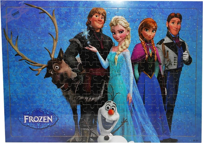 

Dhawani Big Frozen Characters Wooden Jigsaw Puzzles Set 204 pieces Learning Set-45 cm(204 Pieces)