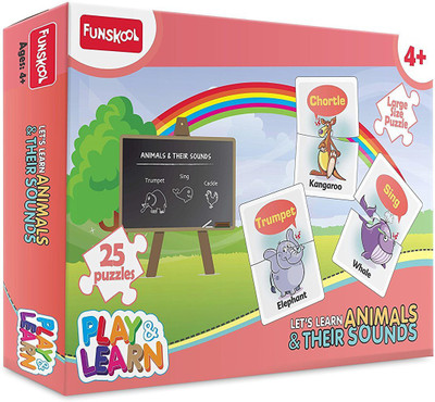 

Funskool Play & Learn ANIMAL & SOUNDS - 2014(25 Pieces)