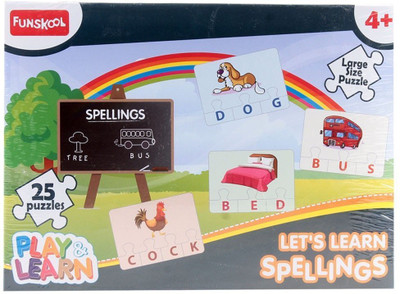 

Funskool Play & Learn PZL SPELLING - 2014(25 Pieces)