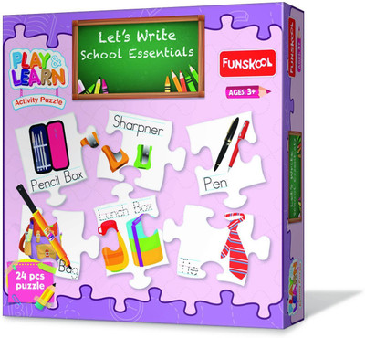 

Hasbro Play & Learn MINI SCHOOL ESSENTIALS PZL(24 Pieces)