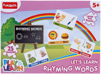 

Funskool Play & Learn RHYMING WORDS - 2014(25 Pieces)