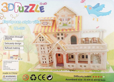 

A2Z 3D Puzzle - House(33 Pieces)