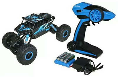 

GRYPTON Rock Crawler Rechargeable RC 4WD Rally Car 1:18 Scale 2.4GHz`(Blue)