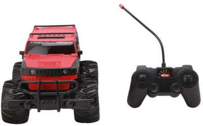 

Zombi 1:20 Red And Black Mad Racing Monster Truck Car for kids(Red, Black), Black;red