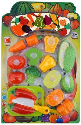 

starsky Velcro Sliceable Vegetable Cutting Play Set