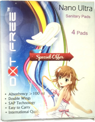 

dot free Nano Ultra Sanitary Pad(Pack of 4)