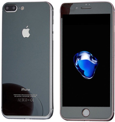 CASE CREATION Front and Back Tempered Glass for Apple Iphone 8 Plus 2017(Pack of 2)
