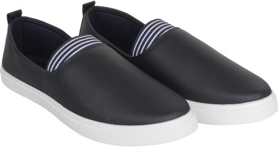 

Aero Canvas Sneakers For Men(Black, Nblue