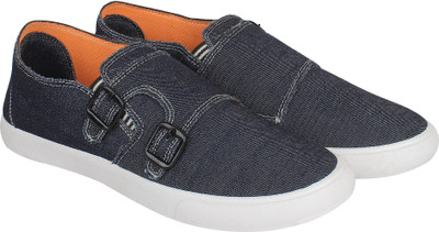 

Aero Double Monk Sneakers For Men(Blue