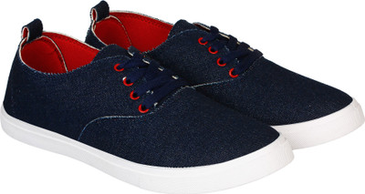 

Aero Canvas Canvas Shoes For Men(Navy, Navy::red